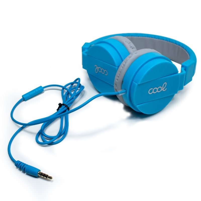 Comerciante legislación Clasificar Auriculares Cascos Jack 3,5 mm COOL Toronto Con Micro Azul